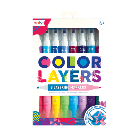 Color Layers Double-Ended Layering Markers - The Milk Moustache