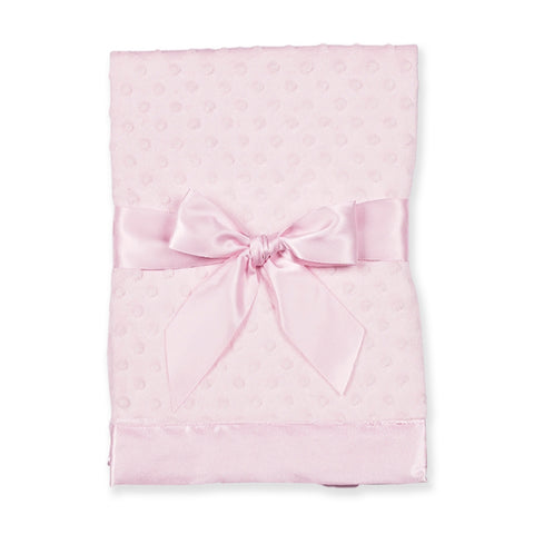 Dottie Snuggle Blanket - Pink - The Milk Moustache