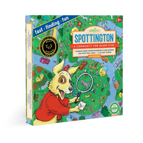 Spottington Board Game - The Milk Moustache
