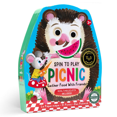 Spin To Play Picnic Board Game - The Milk Moustache