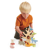 Tender Leaf Toys Wooden Stacking Forest - The Milk Moustache