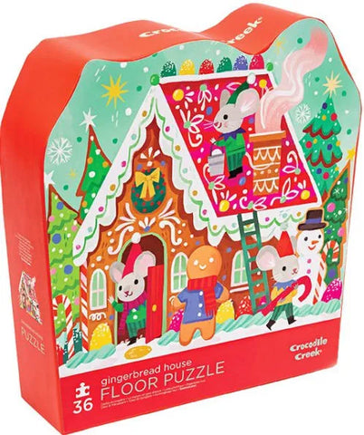 36-Piece Puzzle - Gingerbread House - The Milk Moustache