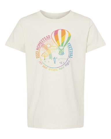 2023 YOUTH Homestead Festival Tee - Preorder! Assorted Styles - The Milk Moustache