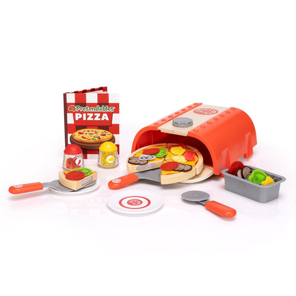 Leo & Friends 27-Piece Kid’s Pretend Pizza Toy Set