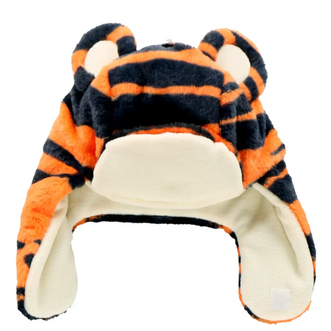 Tiger Critter Cap - The Milk Moustache