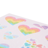 Stickiville Stickers - Rainbow Hearts - The Milk Moustache