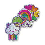 Stickiville Stickers - Happy Rainbows - Vinyl - The Milk Moustache