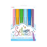 Silver Linings Outline Markers - The Milk Moustache