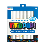 Vivid Pop! Water-Based Paint Markers - Classic - The Milk Moustache