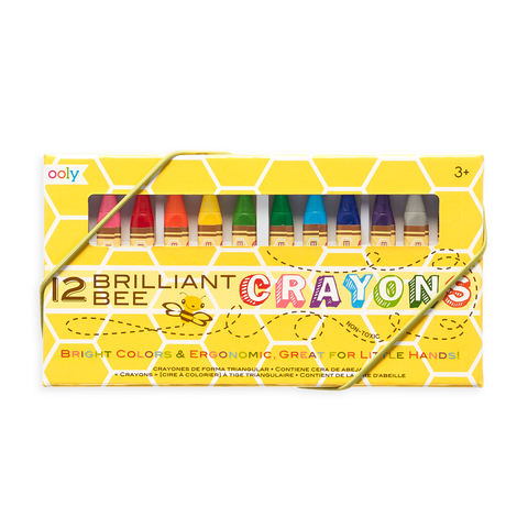 Brilliant Bee Crayons - The Milk Moustache