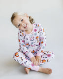 Bamboo Pajama Set - Retro Ghost