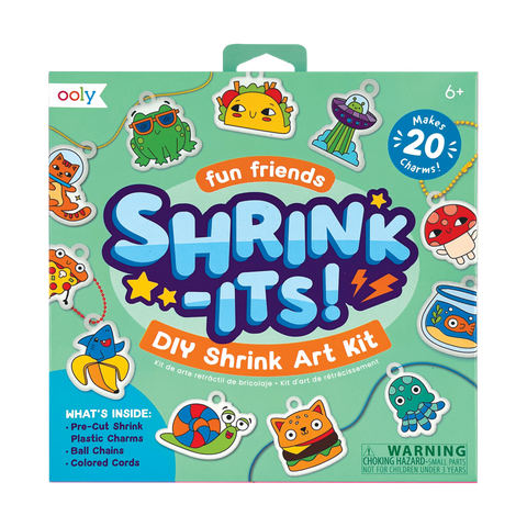 Shrink-Its! DIY Shrink Art Kit - Fun Friends - The Milk Moustache