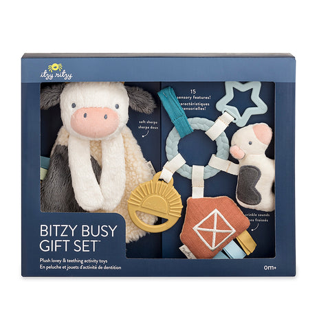 Itzy Ritzy Bitzy Busy Farm Gift Set - The Milk Moustache