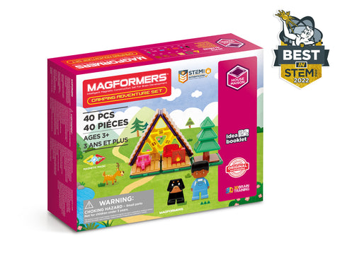 Magformers Mason & Mutts Camping Adventure - The Milk Moustache