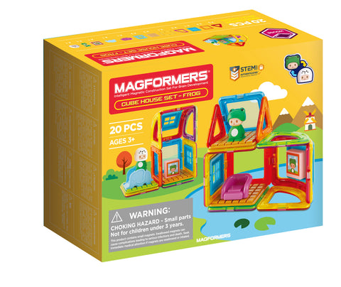 Magformers Cube House Frog - The Milk Moustache