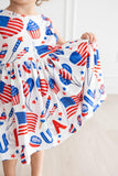 Party in the USA Tank Twirl Dress - The Milk Moustache