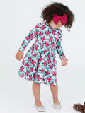 Knit Twirl Dress - Season's Greetings