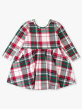 Knit Twirl Dress - Dashing Dreams Plaid