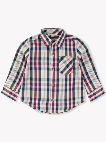 Button Down Shirt - Rowan Plaid