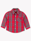 Button Down Shirt - Tis The Season Plaid