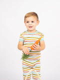 Spring Stripes Bamboo Pajama Set - The Milk Moustache