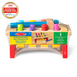 Deluxe Pounding Bench Toddler Toy - The Milk Moustache