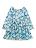 Tea Collection Ruffle Collar Ballet Dress - Monet's Garden - The Milk Moustache