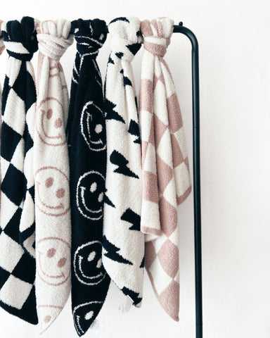Plush Baby Blanket - Assorted Colors
