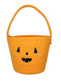 Halloween Treat Rope Basket - Pumpkin - The Milk Moustache