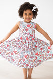 Red, White & BBQ Tank Twirl Dress - The Milk Moustache