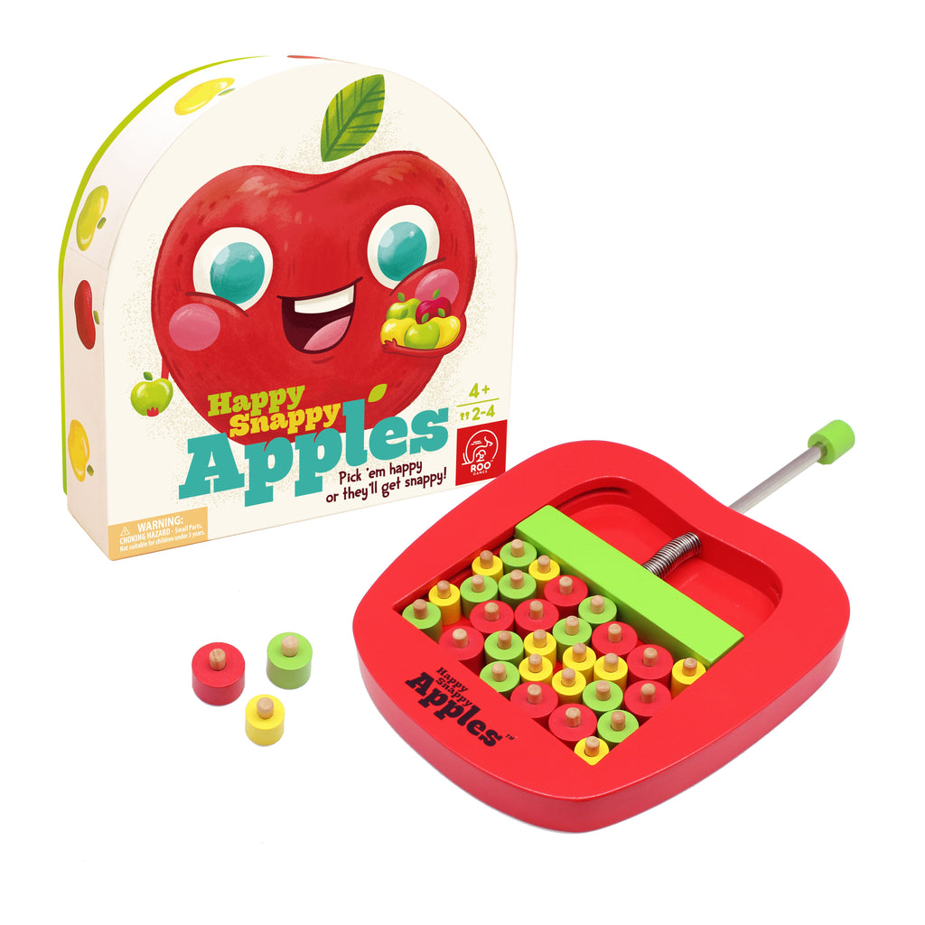 Happy Snappy Apples Game - The Milk Moustache