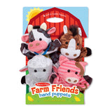 Farm Friends Hand Puppets - The Milk Moustache