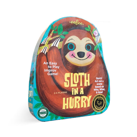 Sloth in a Hurry Board Game - The Milk Moustache