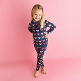 Hadley Ruffle Bamboo Pajama Set - The Milk Moustache