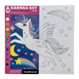 Canvas Paint Set - Unicorn - The Milk Moustache