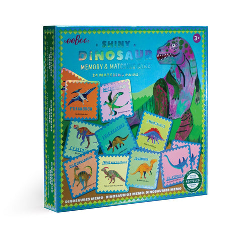Shiny Memory & Matching Game - Dinosaur - The Milk Moustache