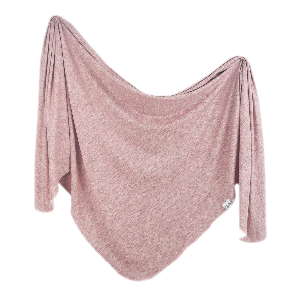 Copper Pearl Knit Swaddle Blanket - Maeve - The Milk Moustache