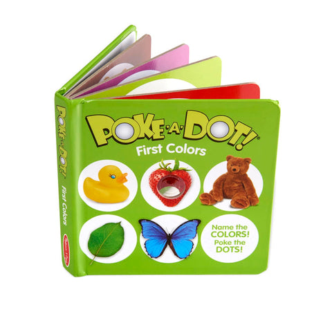 Poke-A-Dot Book : First Colors - The Milk Moustache