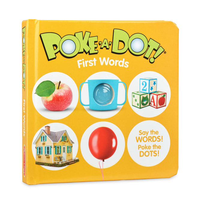 Poke-A-Dot Book : First Words - The Milk Moustache