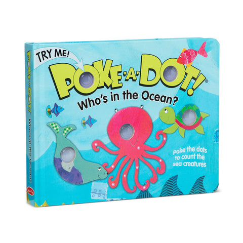 Poke-A-Dot Book : Who's in the Ocean? - The Milk Moustache