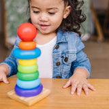 Rainbow Stacker Classic Toy - The Milk Moustache