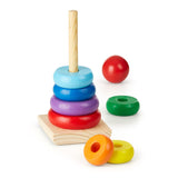 Rainbow Stacker Classic Toy - The Milk Moustache