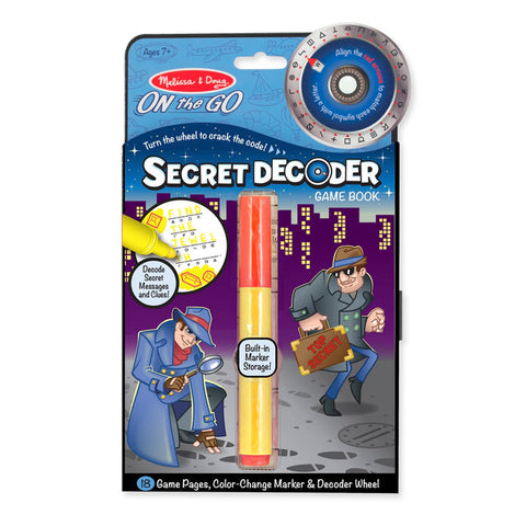 Secret Decoder On the Go Travel Activity Book - The Milk Moustache