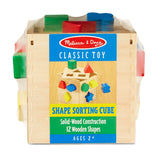 Shape Sorting Cube Classic Toy - The Milk Moustache