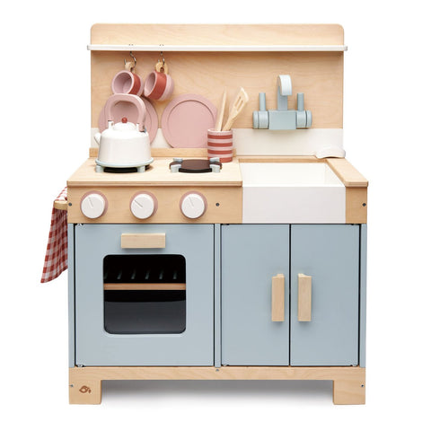 Tender Leaf Toys Wooden Home Kitchen - The Milk Moustache