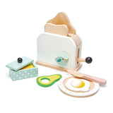 Tender Leaf Toys Wooden Mini Chef Breakfast Toaster Set - The Milk Moustache