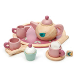 Tender Leaf Toys Wooden Mini Chef Birdie Tea Set - The Milk Moustache