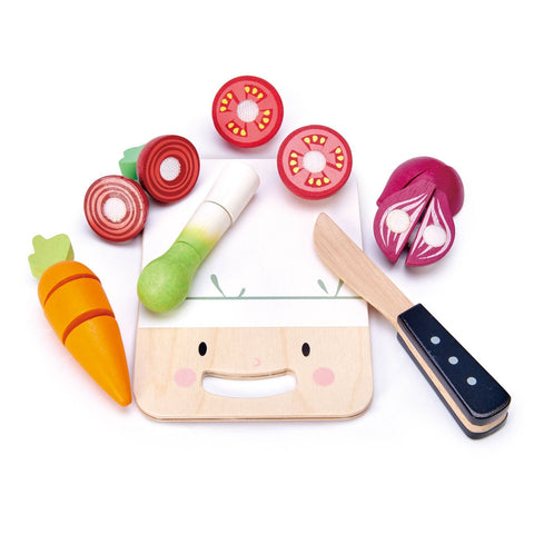 Tender Leaf Toys Wooden Mini Chef Chopping Board - The Milk Moustache