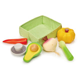 Tender Leaf Toys Wooden Play Food - Veggie Crate - The Milk Moustache