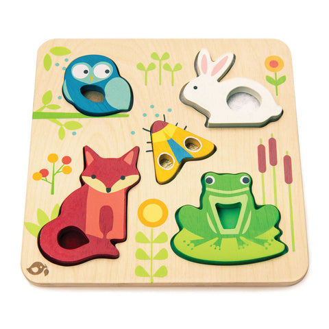 Tender Leaf Toys Wooden Touch Feely Animals - The Milk Moustache